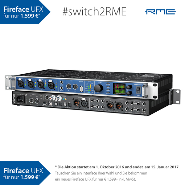 RME FireFace UFX Trade-In