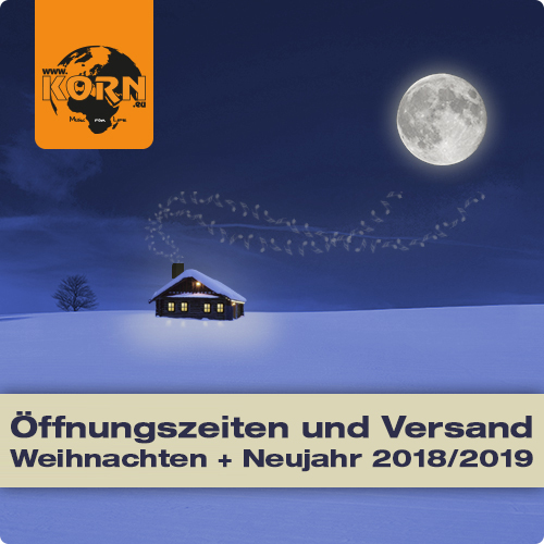 KORN - Weihnachten und Neujahr 2018/2019