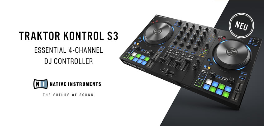 Native Instruments TRAKTOR KONTROL S3 DJ Controller vorgestellt