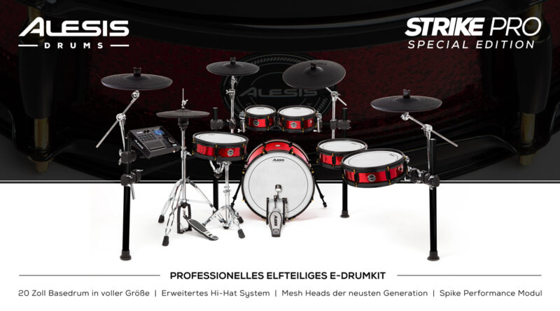 Alesis Strike Pro Special Edition E-Drum Kit vorgestellt