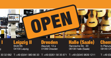ALLE Musikhaus Korn und Deejayladen Filialen öffnen ab 20.04.20