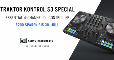 Nur noch bis 30.07. - Native Instruments TRAKTOR KONTROL S3 Sonderpreis