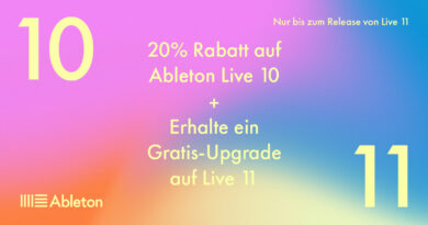 Ableton Live 11 angekündigt - Live 10 Preissenkung