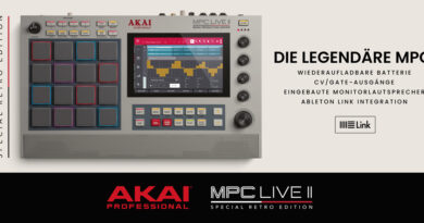 Akai Professional MPC Live II Retro Limitierte Edition