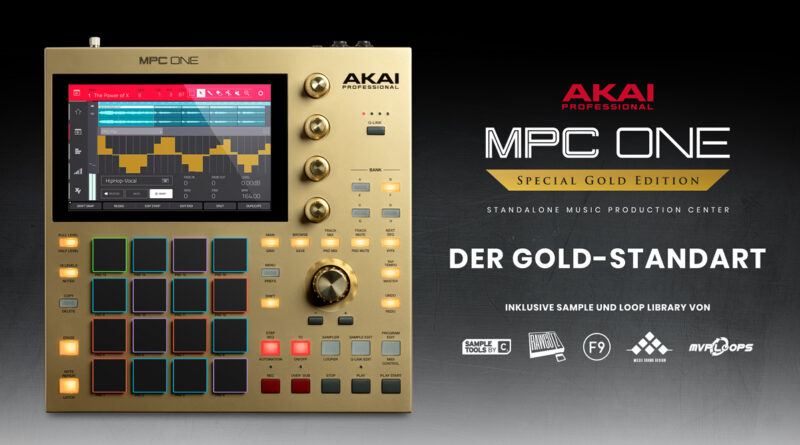 Akai Professional MPC ONE Gold vorgestellt