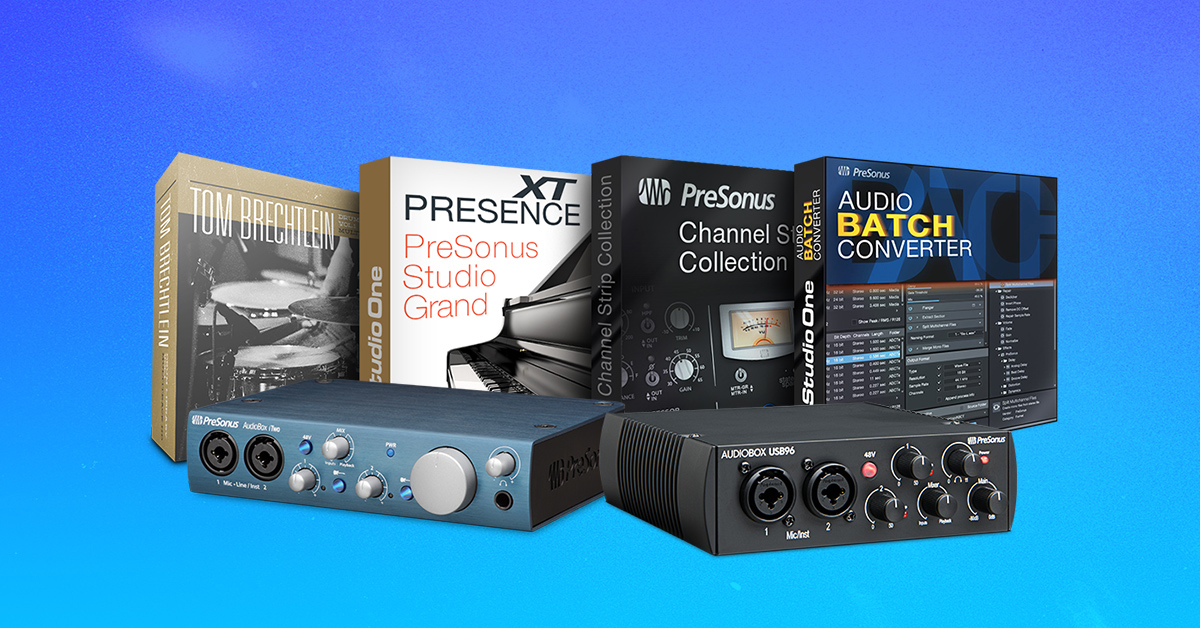 PreSonus Studio One Premium Add-On Bundle gratis