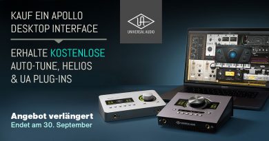 Universal Audio Apollo - Plug-Ins im Wert von bis zu 1543 Euro gratis