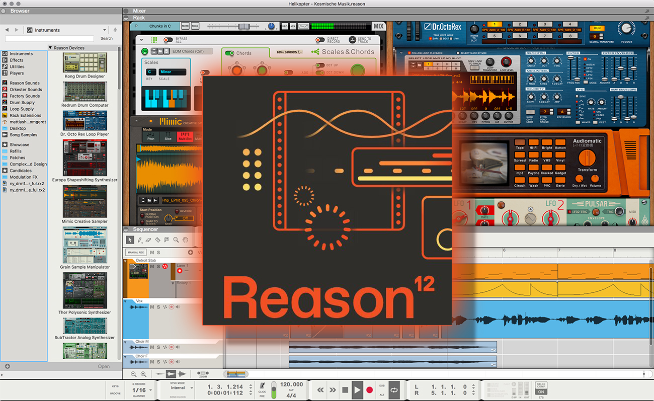 Reason Studios - Reason 12 vorgestellt