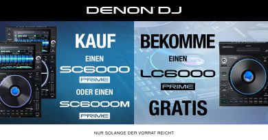 Gratis Denon DJ LC6000 PRIME Controller mit SC6000 und SC6000M