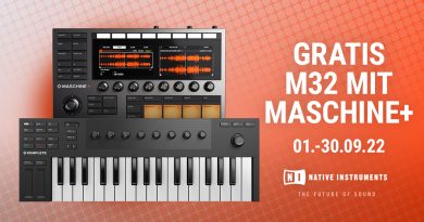 Gratis M32 bei Kauf einer Native Instruments MASCHINE+