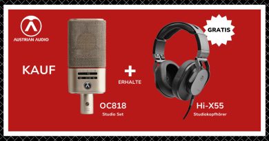 Austrian Audio OC818 Studio Set + Gratis Hi-X55 Studiokopfhörer